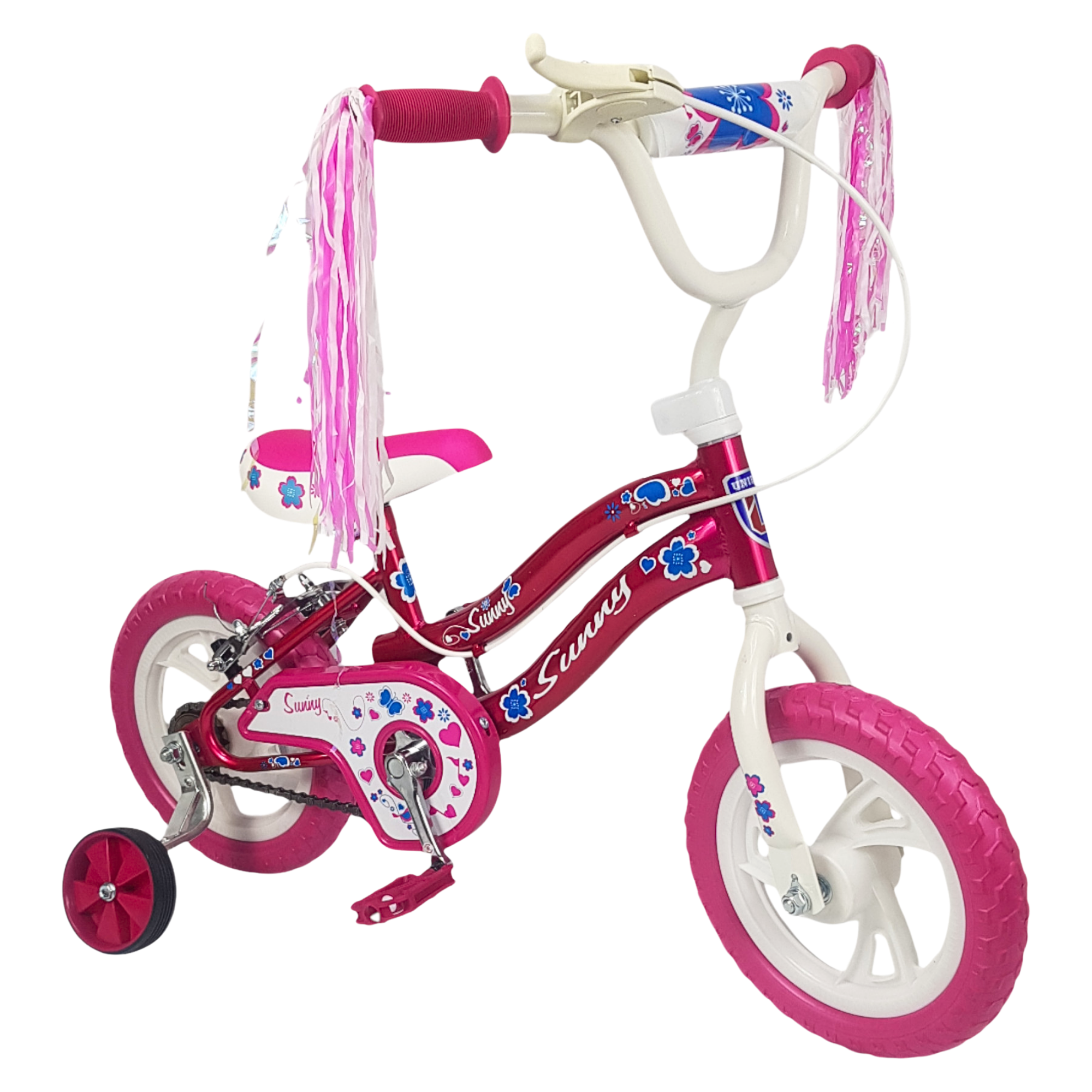 Foto 1 | Bicicleta Infantil Niñas R12 Ruedas Auxiliares Goma Unibike - Sunny