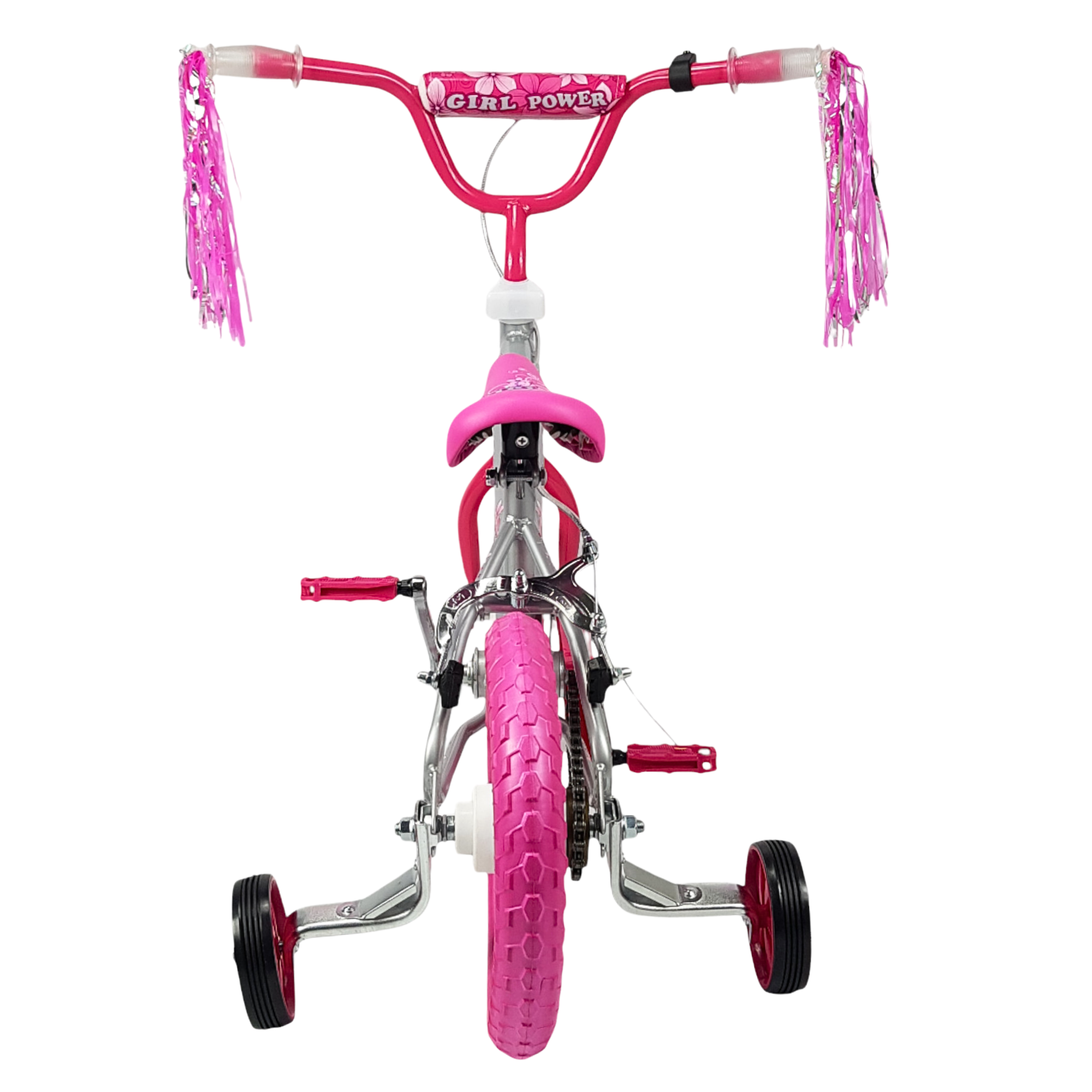 Foto 6 pulgar | Bicicleta Infantil Niñas R12 Ruedas Auxiliares Goma Unibike - Power