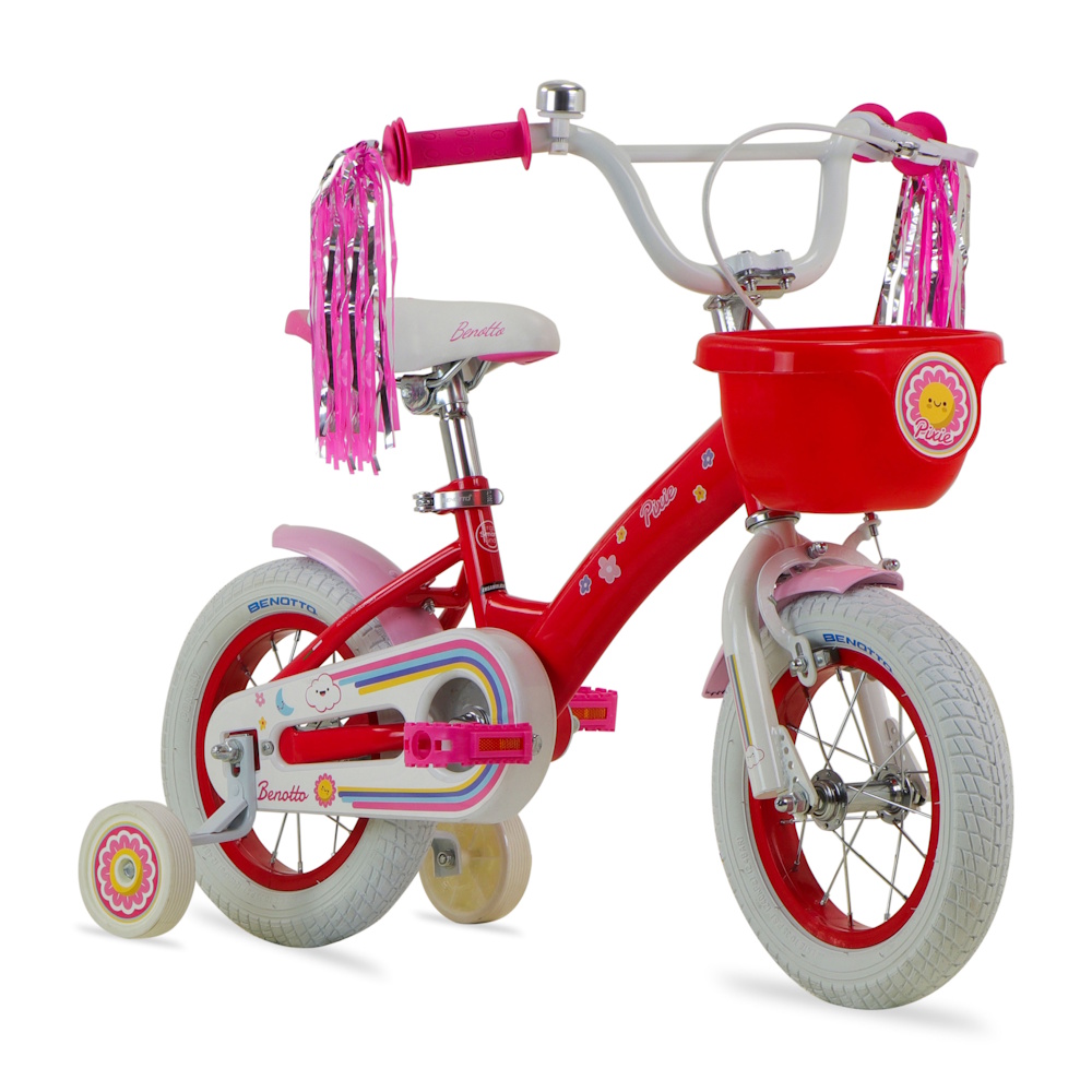Foto 3 pulgar | Bicicleta Infantil Pixie R12 1v Niña Acero Uni Benotto