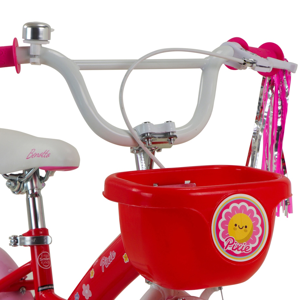 Foto 6 pulgar | Bicicleta Infantil Pixie R12 1v Niña Acero Uni Benotto