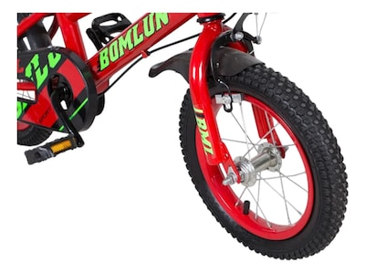 Foto 8 | Bicicleta Entrenadora De Niños Aeiou Qk-01 R16 Sport Canasta Rojo