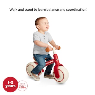 Foto 4 | Folleto Balance Bike Radio Early Red Para Niños De 1 A 3 Años - Venta Internacional.