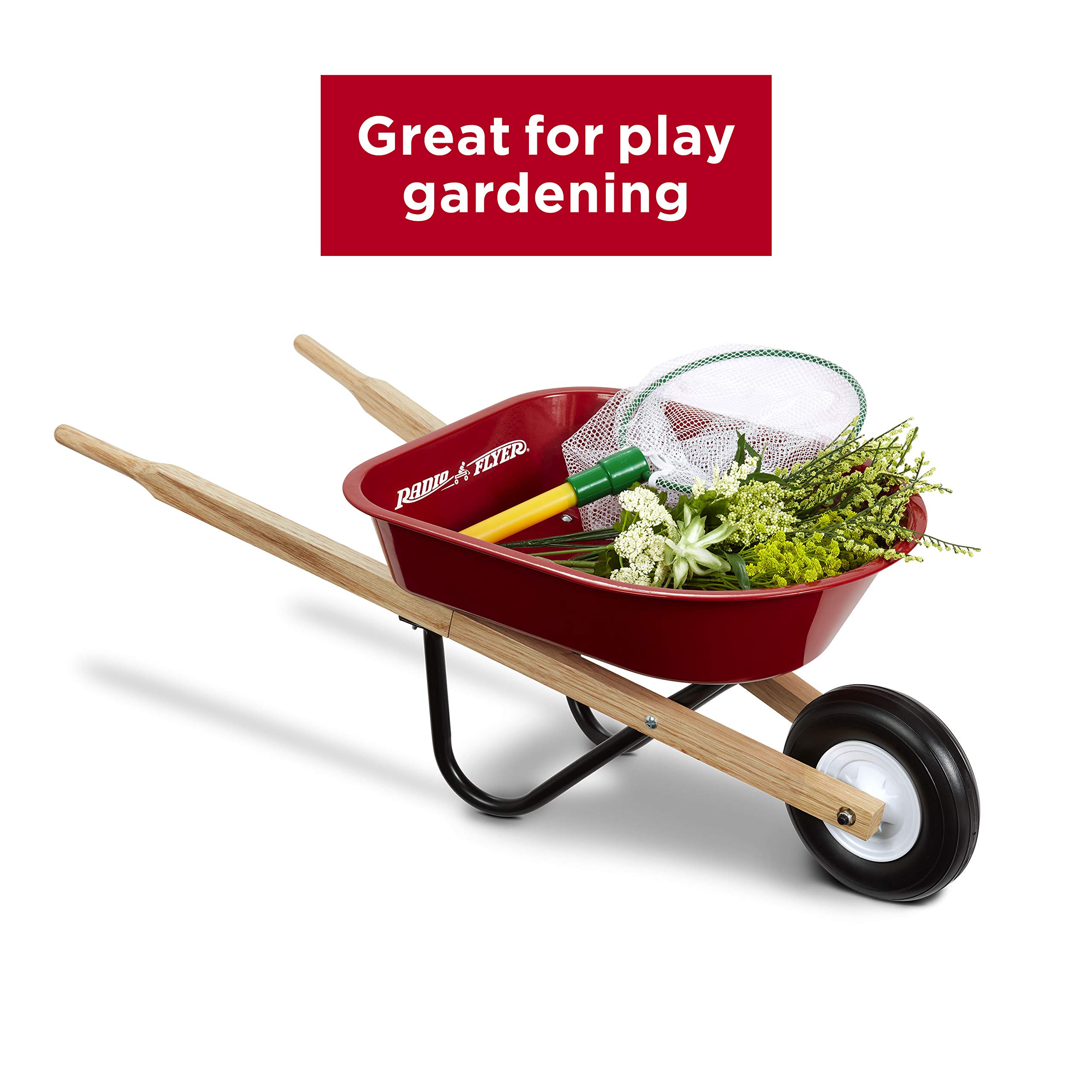 Foto 3 pulgar | Toy Wheelbarrow Radio Flyer Para Niños, Color Rojo, Para Niños Mayores De 3 Años - Venta Internacional.