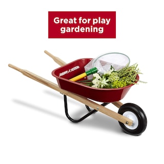 Foto 2 | Toy Wheelbarrow Radio Flyer Para Niños, Color Rojo, Para Niños Mayores De 3 Años - Venta Internacional.
