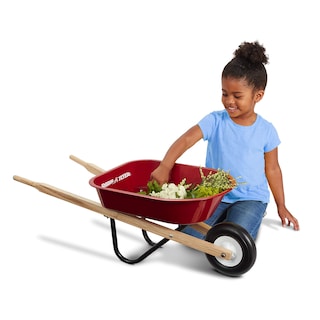 Foto 7 | Toy Wheelbarrow Radio Flyer Para Niños, Color Rojo, Para Niños Mayores De 3 Años - Venta Internacional.