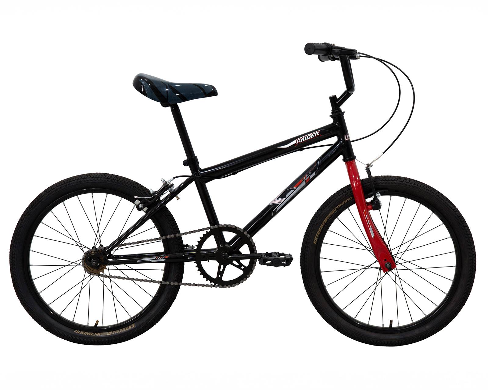 Foto 2 pulgar | Bicicleta Raider Lithium Bmx Rodada 20 Negro