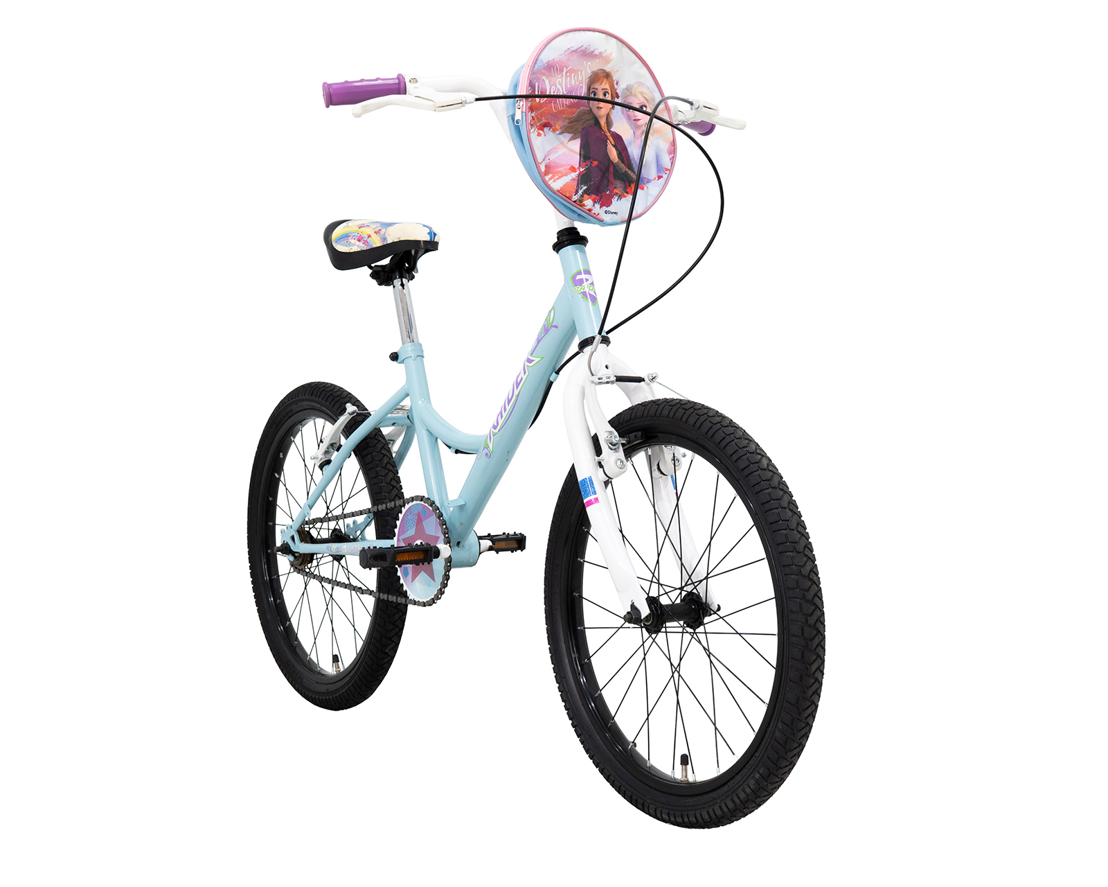 Foto 4 pulgar | Bicicleta Raider Beautiful Bmx Rodada 20 Azul