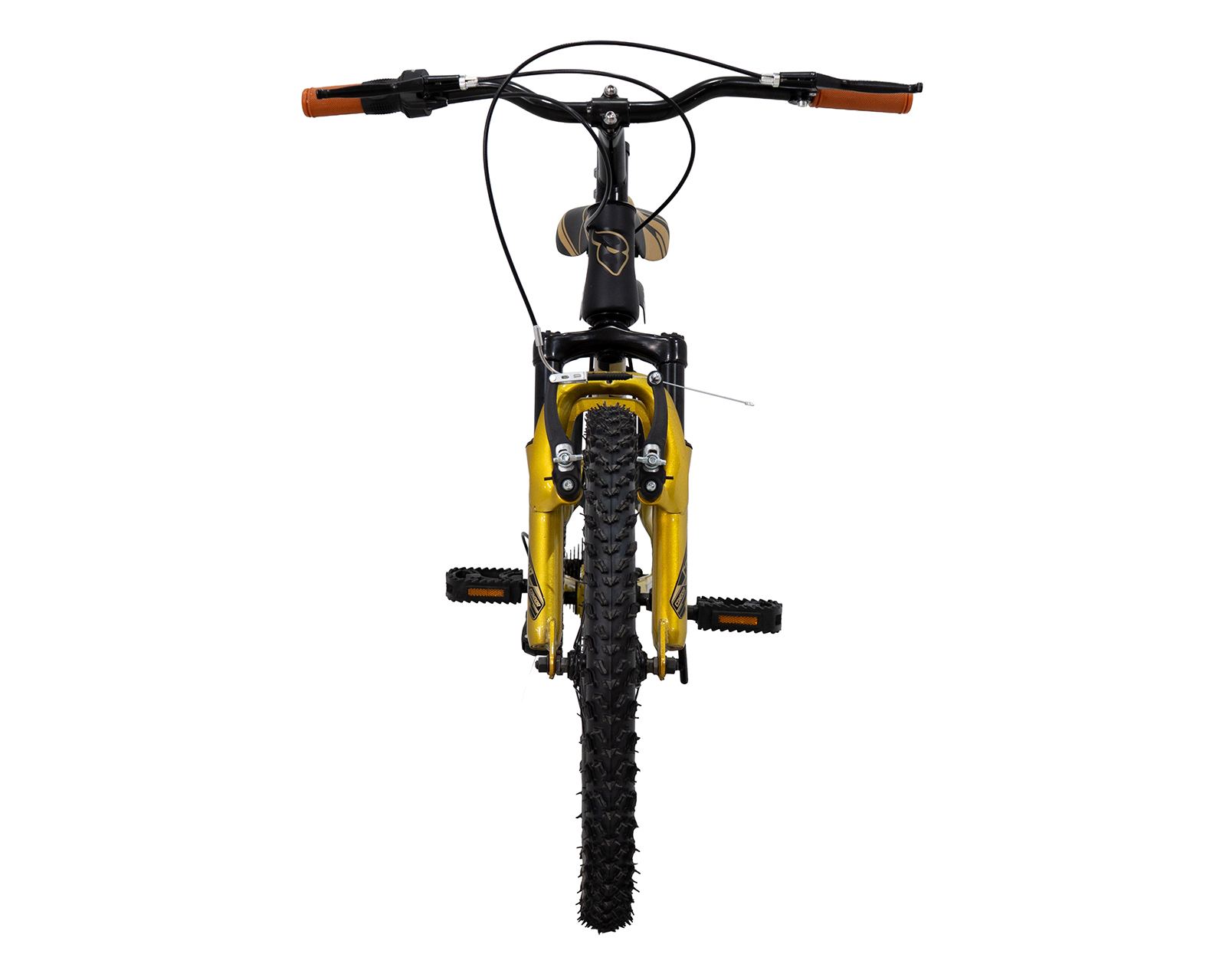 Foto 6 pulgar | Bicicleta Ghost Nautilus Rodada 20 Dorada Infantil