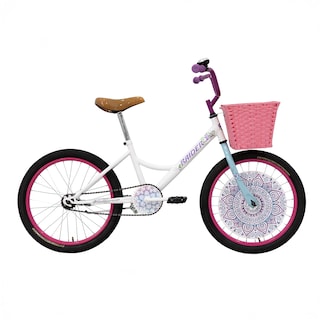 Foto 1 | Bicicleta Raider Beautiful Rodada 20 Blanco Infantil