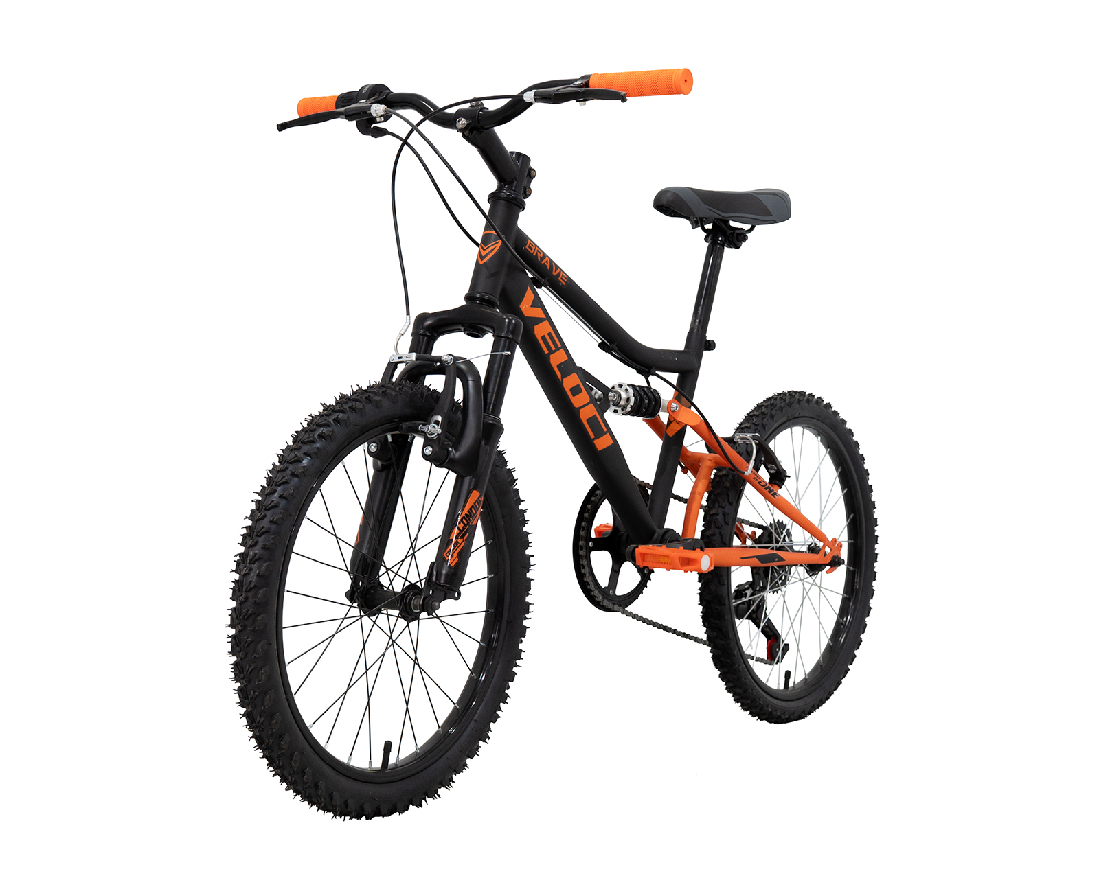 Foto 7 | Bicicleta Veloci Brave Rodada 20 Naranja Infantil