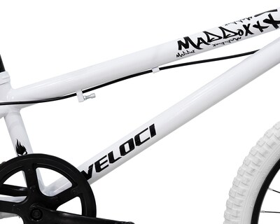 Foto 2 | Bicicleta Veloci Maddox Bmx Rodada 20 Blanco Infantil