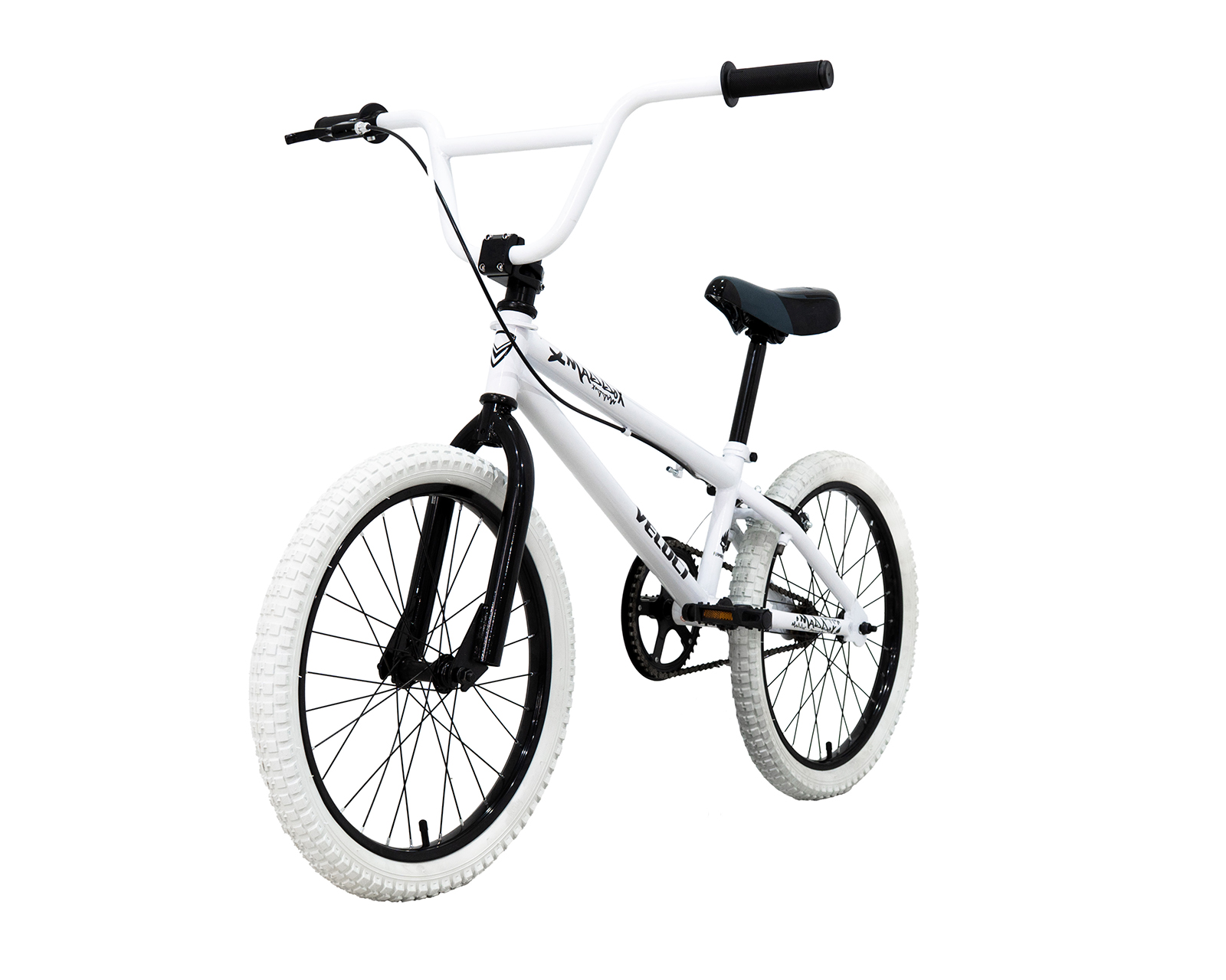 Foto 8 pulgar | Bicicleta Veloci Maddox Bmx Rodada 20 Blanco Infantil