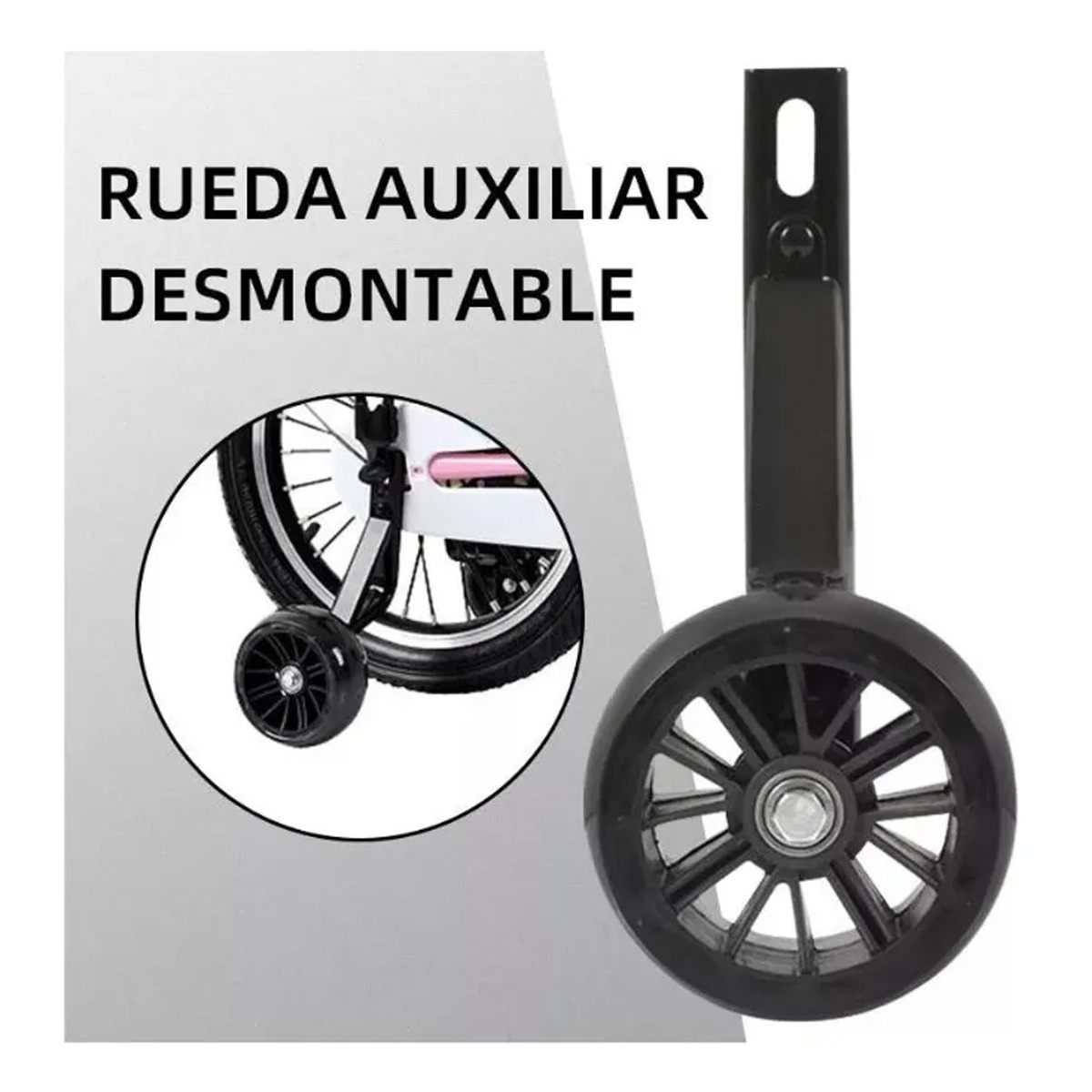 Foto 7 pulgar | Bicicleta Infantil R20 Para Niños Con Canastilla Y Ruedas De Entrenamiento Rosa