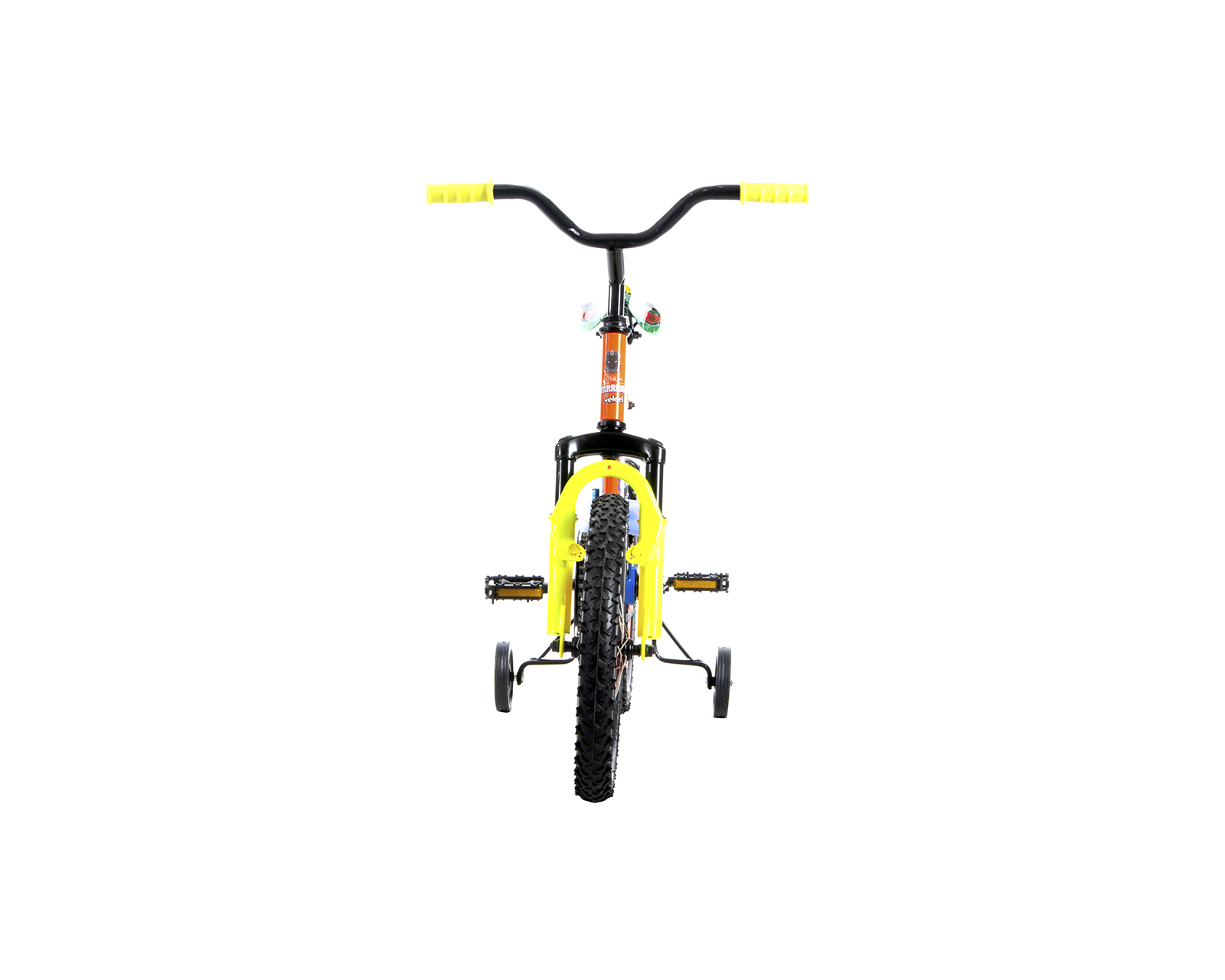 Foto 4 pulgar | Bicicleta Veloci Warriors Rodada 16 Naranja Infantil