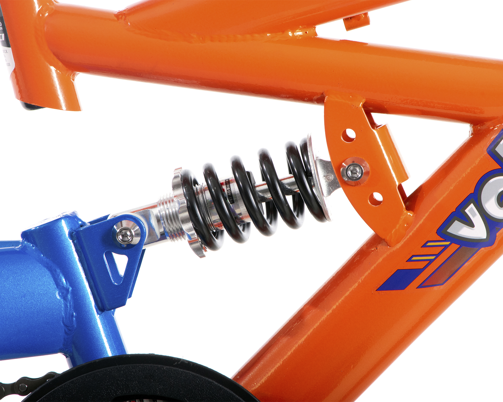 Foto 8 pulgar | Bicicleta Veloci Warriors Rodada 16 Naranja Infantil