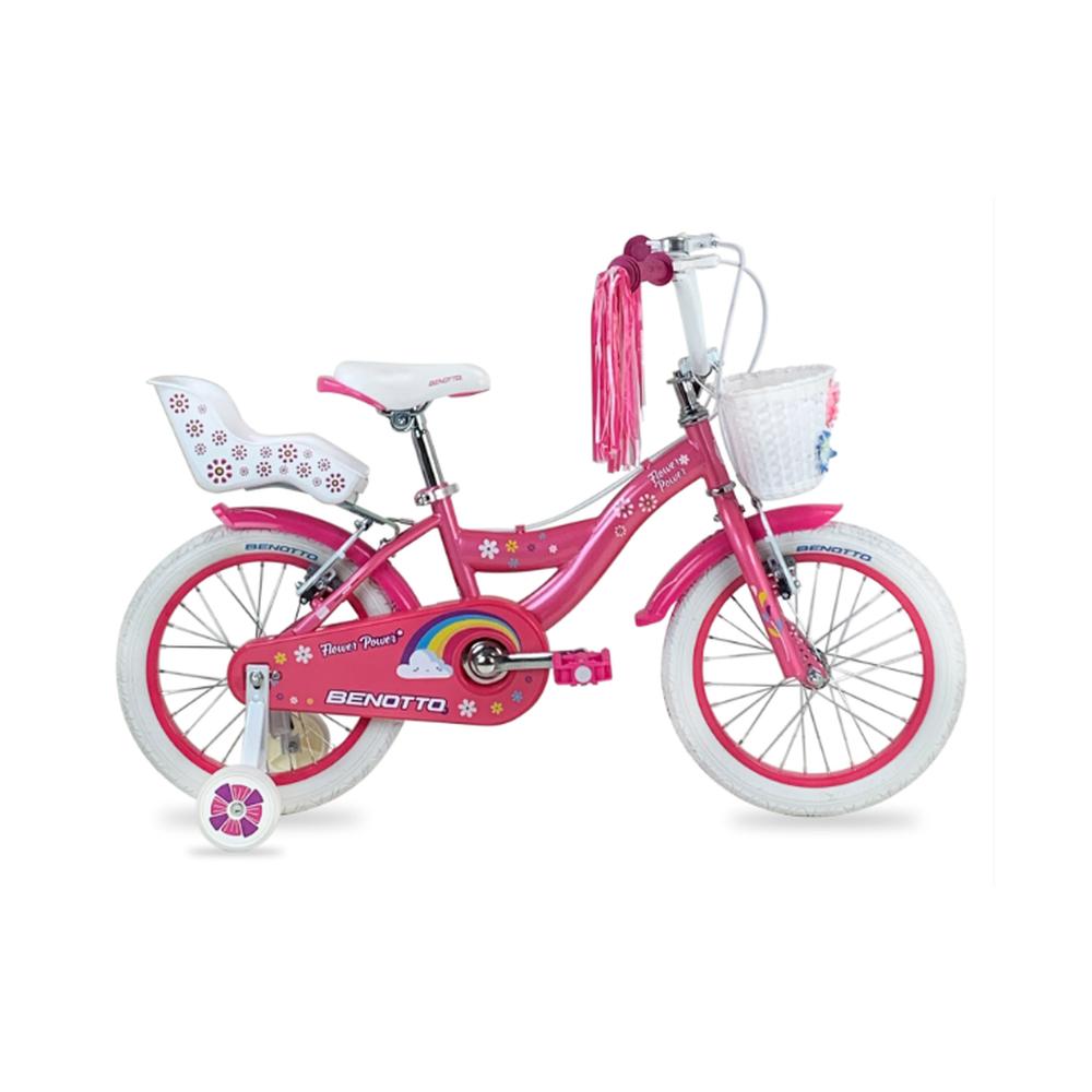 Foto 2 pulgar | Bicicleta Benotto Flower Power R16 1v Frenos Vbrake