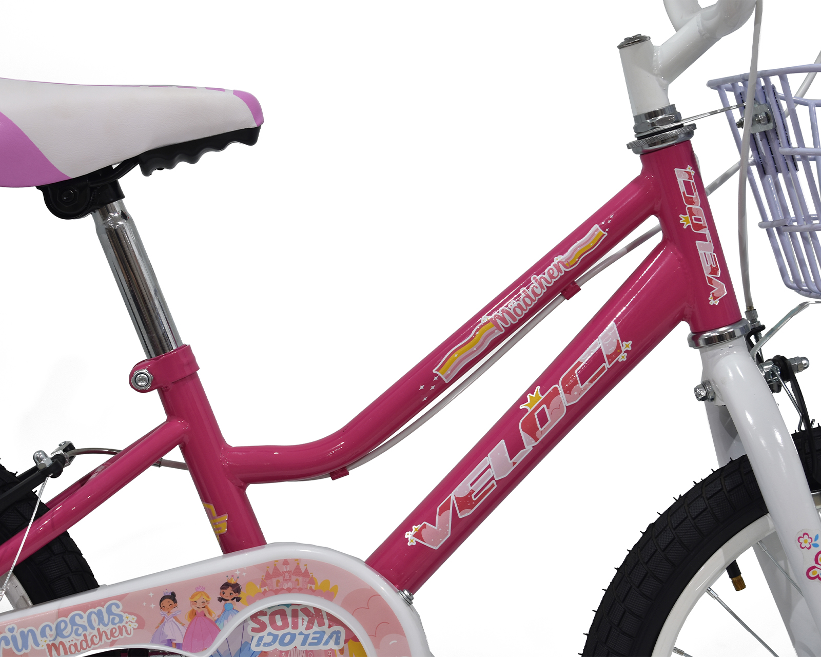 Foto 3 pulgar | Bicicleta Veloci Madchen Rodada 16 Rosa Infantil