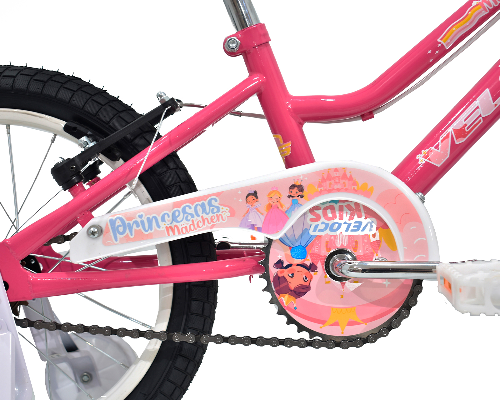 Foto 4 pulgar | Bicicleta Veloci Madchen Rodada 16 Rosa Infantil