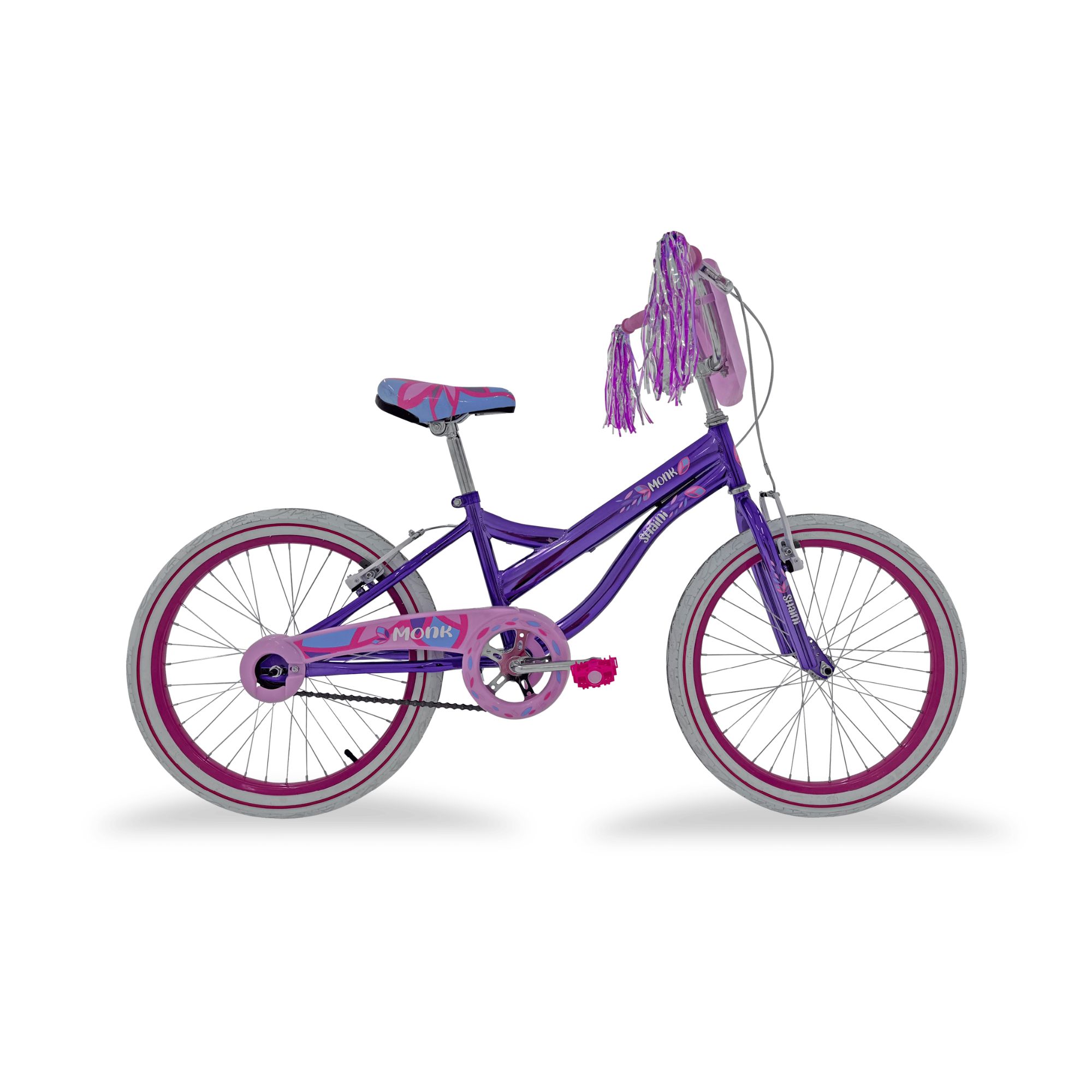 Foto 1 | Bicicleta Infantil Monk Shaini Rodada 20 Para Niñas