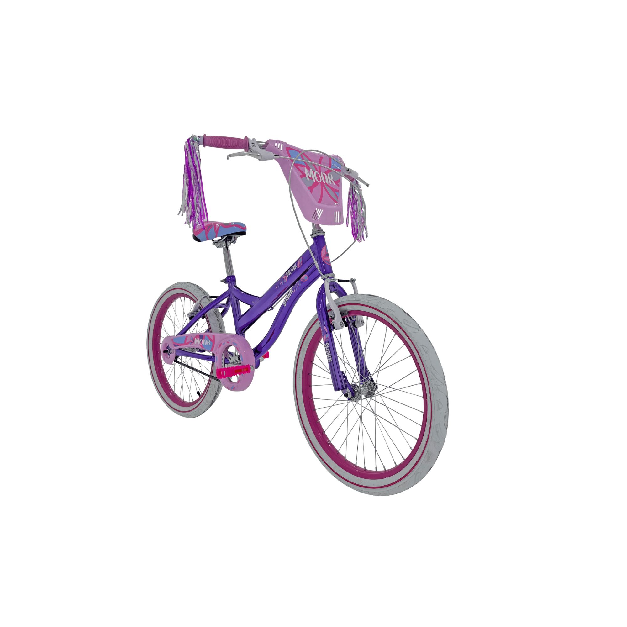 Foto 2 | Bicicleta Infantil Monk Shaini Rodada 20 Para Niñas