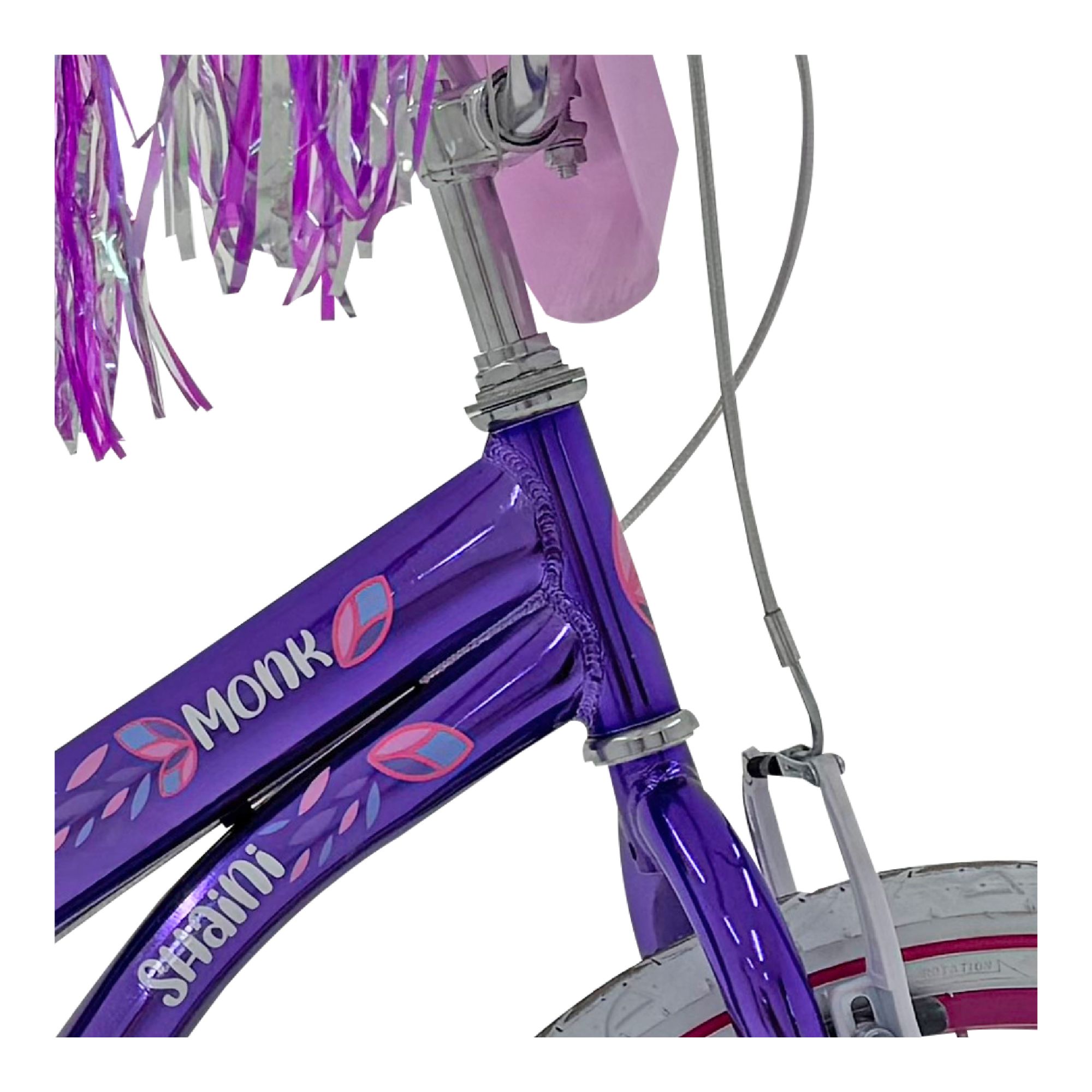 Foto 5 | Bicicleta Infantil Monk Shaini Rodada 20 Para Niñas