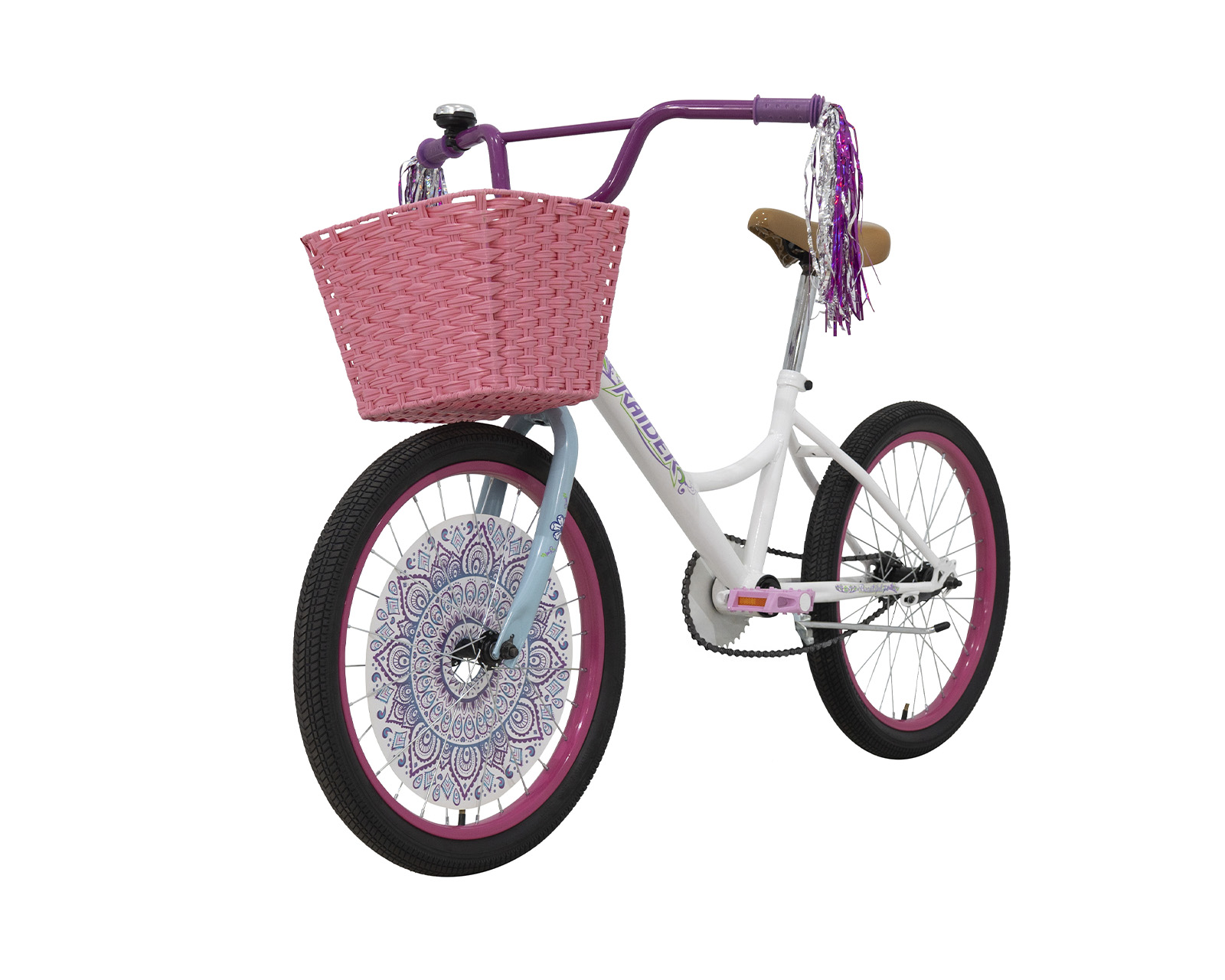 Foto 8 pulgar | Bicicleta Raider Beautiful Bmx Rodada 20 Blanco