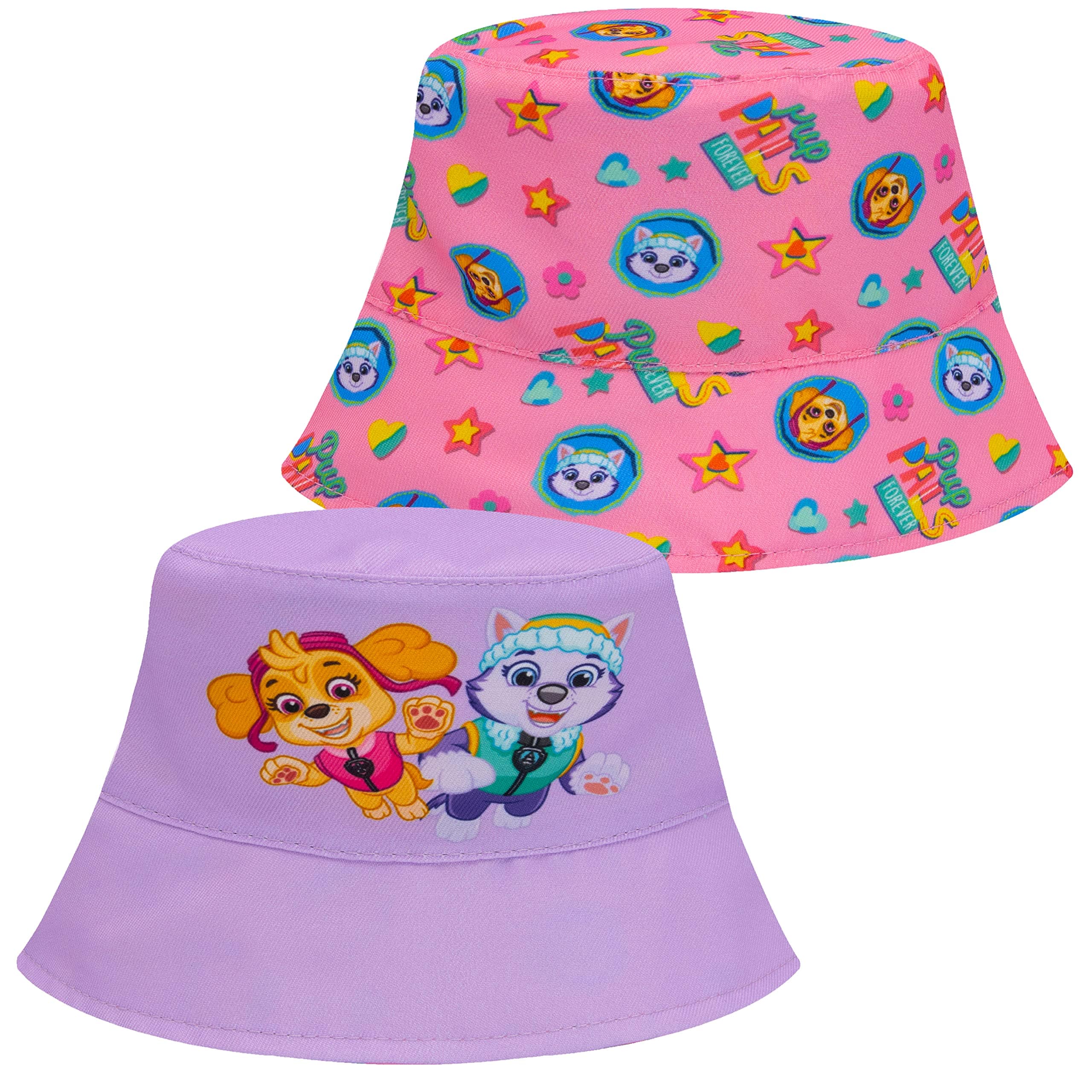 Sombrero Reversible Paw Patrol Para Niños Pequeños De 2 A 5 Años, Color Morado - Venta Internacional. $611