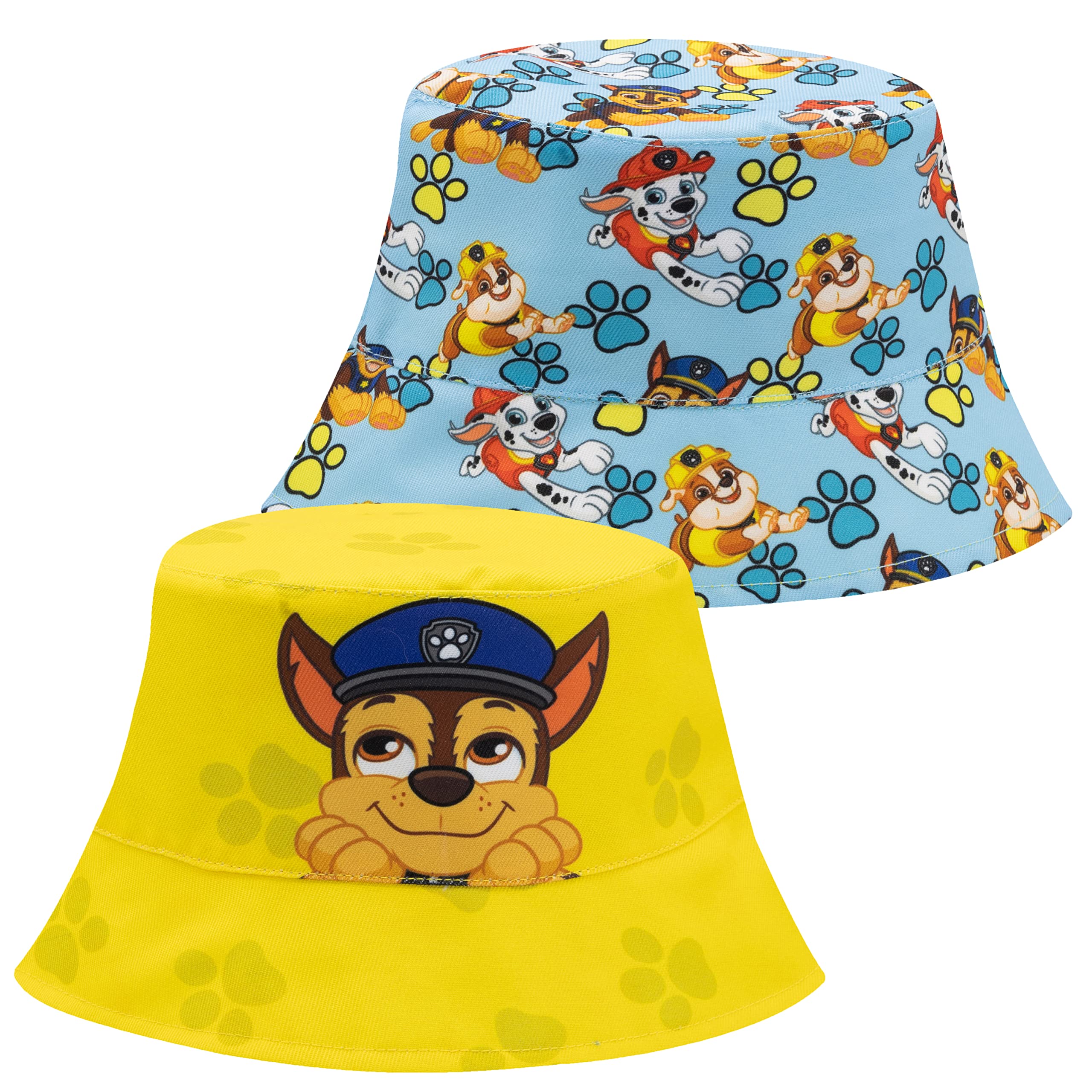 Sombrero Reversible Para El Sol Paw Patrol Para Niños Pequeños De 2 A 5 Años - Venta Internacional.