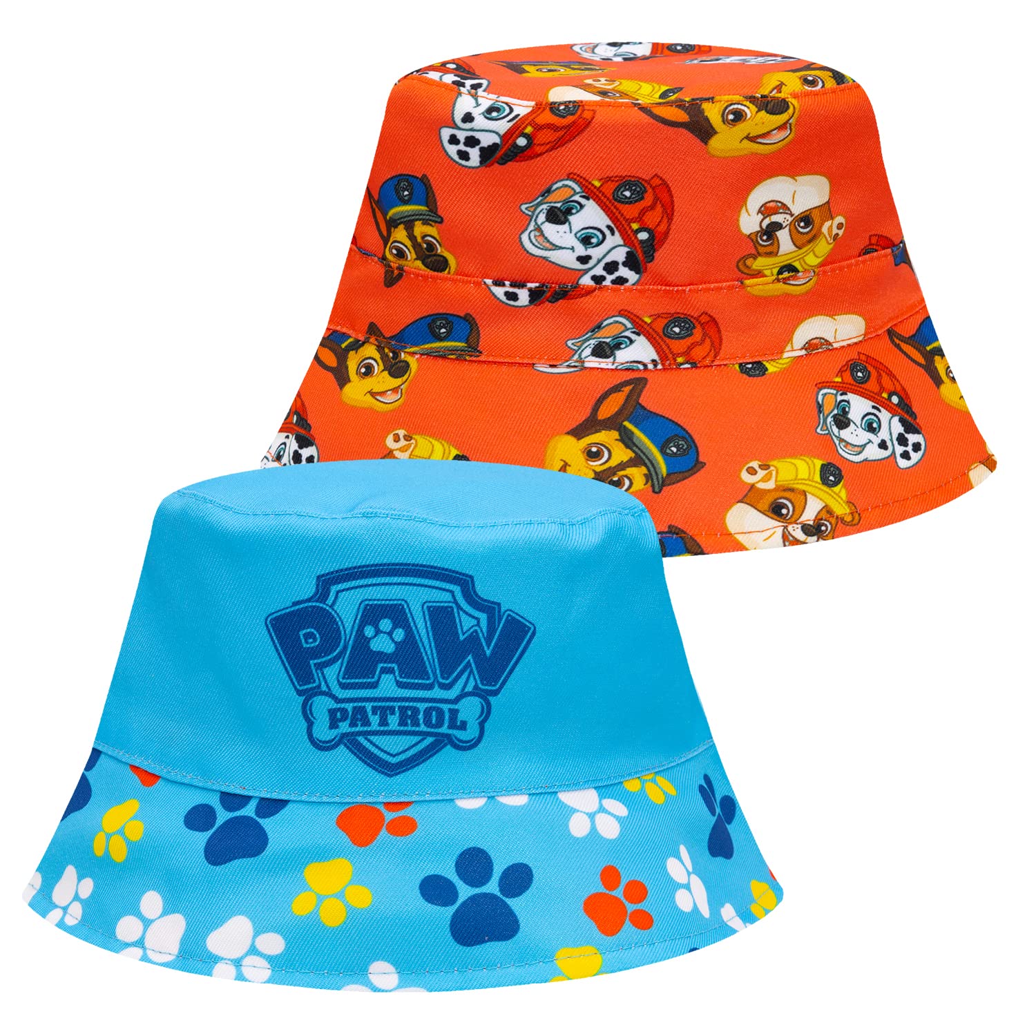 Sombrero Reversible Para El Sol Paw Patrol Para Niños Pequeños De 2 A 5 Años - Venta Internacional.