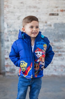 Foto 2 | Abrigo De Invierno, Chaqueta Acolchada De La Patrulla Canina Para Niños Pequeños - Venta Internacional.