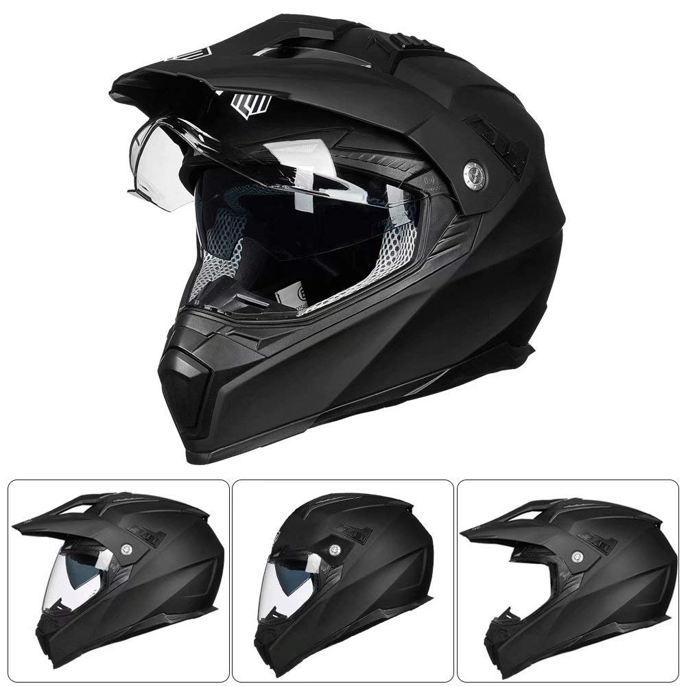 Foto 3 pulgar | Casco De Moto Ilm Off Road Integral Con Certificación Dot 606v - Venta Internacional.