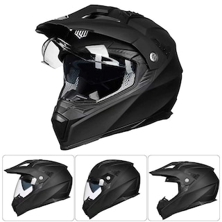 Foto 2 | Casco De Moto Ilm Off Road Integral Con Certificación Dot 606v - Venta Internacional.