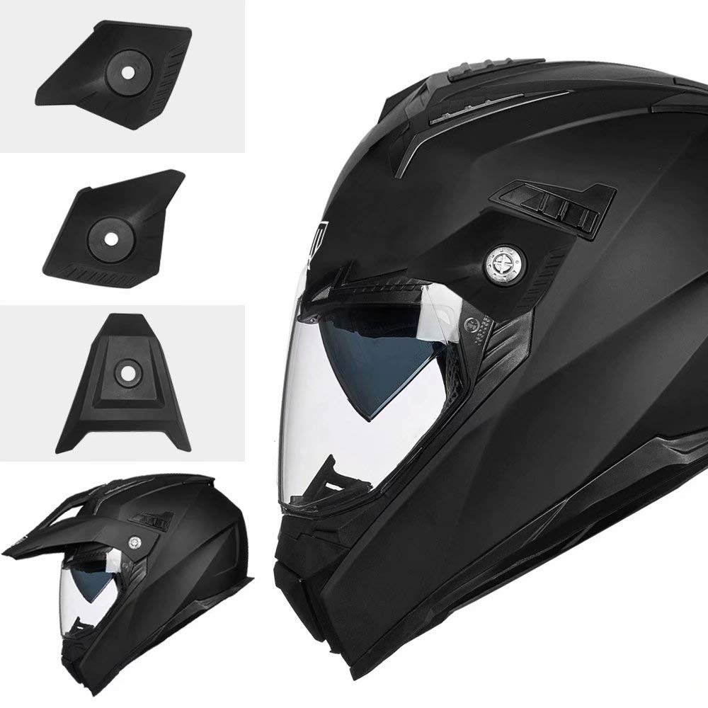 Foto 7 pulgar | Casco De Moto Ilm Off Road Integral Con Certificación Dot 606v - Venta Internacional.