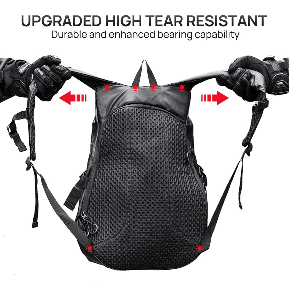 Foto 3 pulgar | Mochila Ilm Para Casco De Moto, De Gran Capacidad, Impermeable - Venta Internacional.