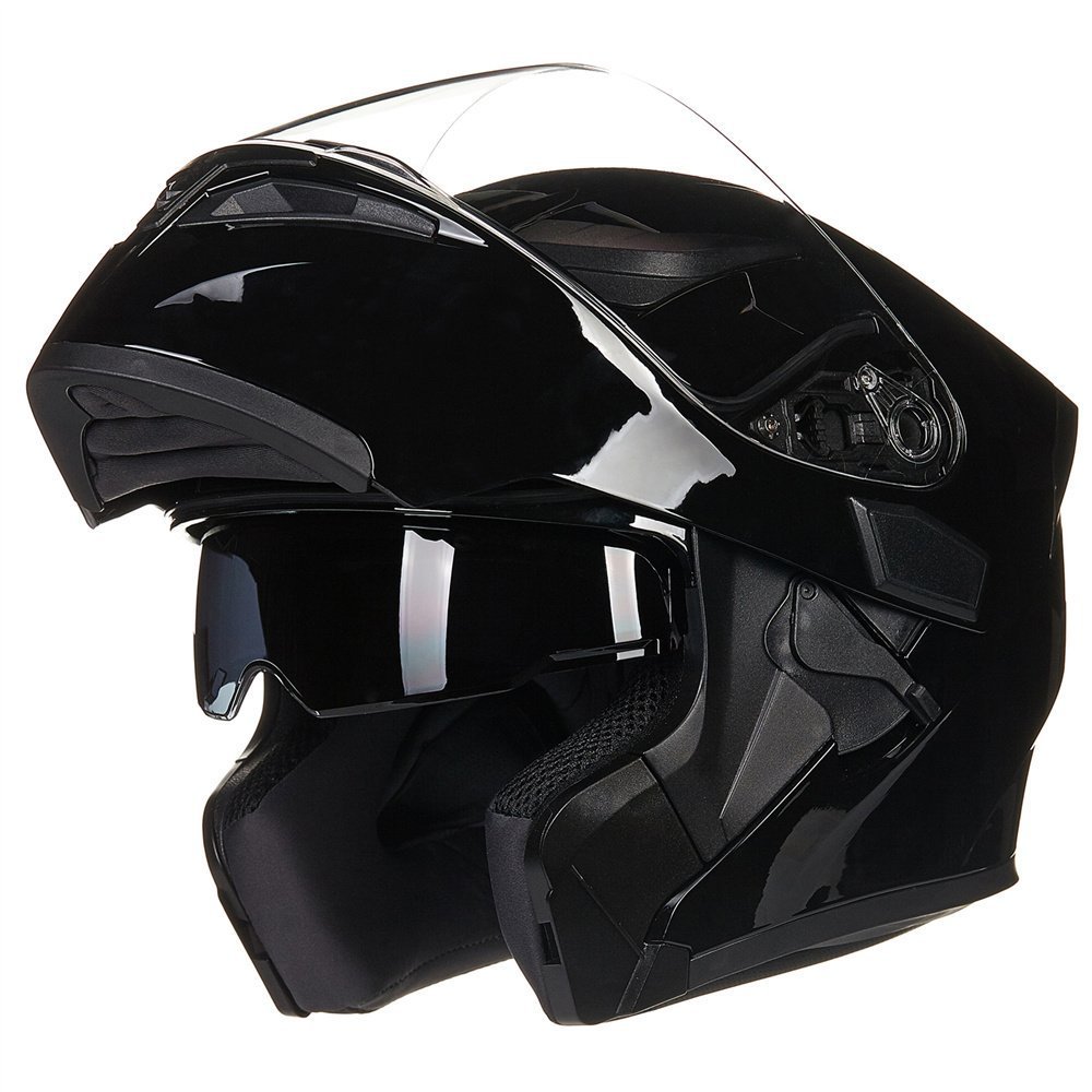 Foto 2 pulgar | Casco De Moto Ilm 902 De Doble Visera Plegable, Modular, Dot Xl - Venta Internacional.