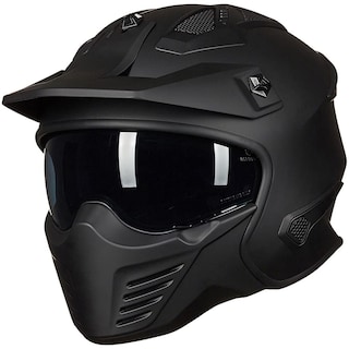 Foto 1 | Casco Ilm Open Face Motorcycle 3/4 Half Dot 726x Negro Mate - Venta Internacional.