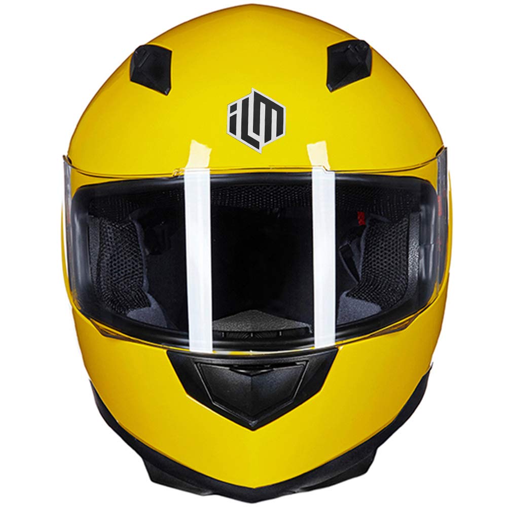 Foto 4 pulgar | Casco De Moto Ilm Integral Dot Modelo Jk313 (m, Amarillo) - Venta Internacional.