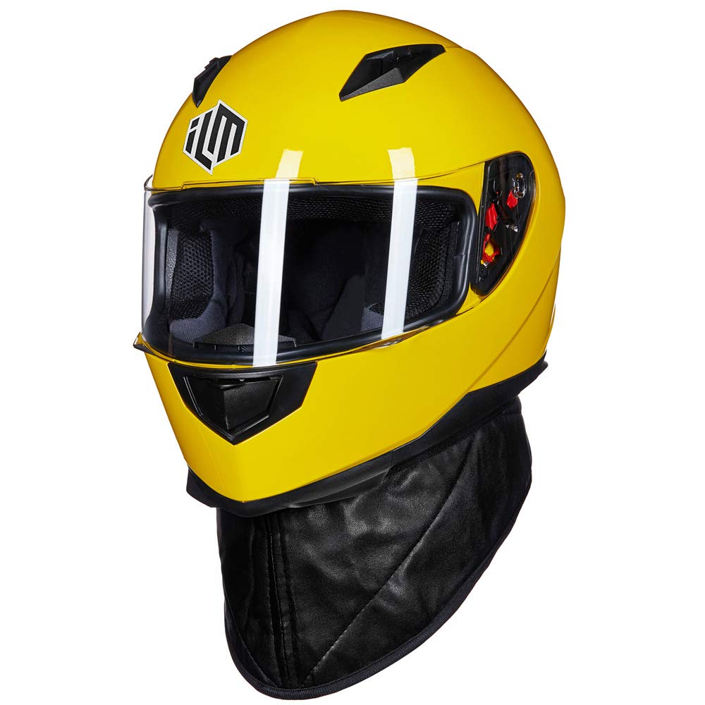 Foto 6 pulgar | Casco De Moto Ilm Integral Dot Modelo Jk313 (m, Amarillo) - Venta Internacional.