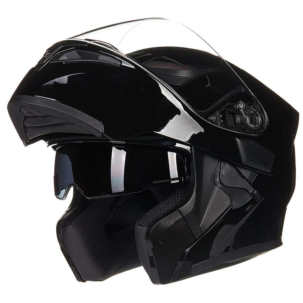 Foto 2 pulgar | Casco De Moto Ilm 902 De Doble Visera Abatible, Modular Dot S - Venta Internacional.