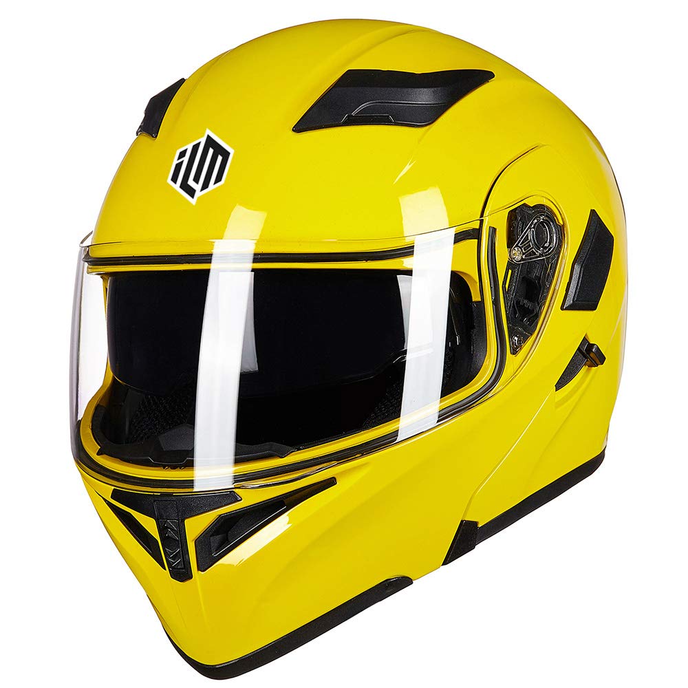 Foto 4 pulgar | Casco De Moto Ilm 902 De Doble Visera Abatible, Modular, Dot - Venta Internacional.