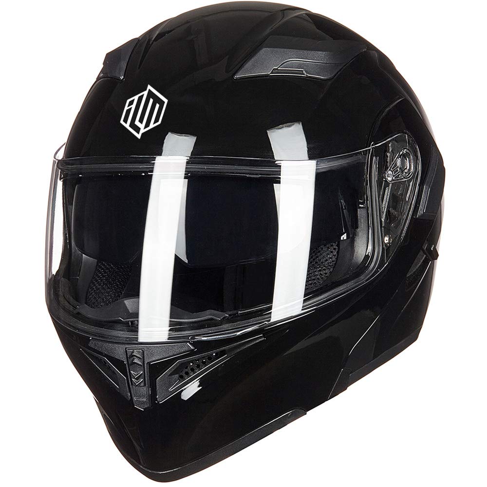 Foto 4 pulgar | Casco De Moto Ilm 902 De Doble Visera Abatible, Modular, Dot - Venta Internacional.