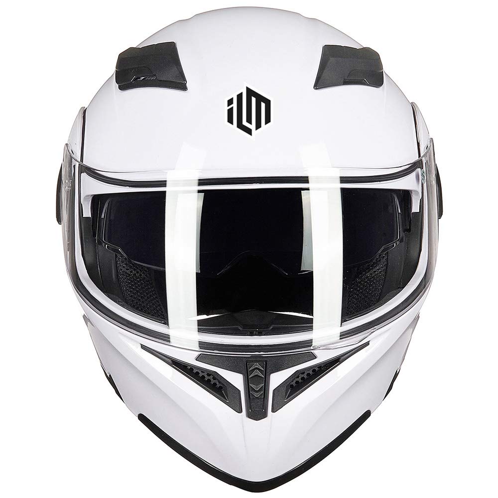 Foto 5 pulgar | Casco De Moto Ilm 902 De Doble Visera Abatible, Modular, Dot - Venta Internacional.
