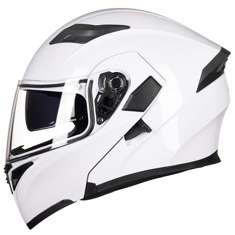 Foto 6 pulgar | Casco De Moto Ilm 902 De Doble Visera Abatible, Modular, Dot - Venta Internacional.