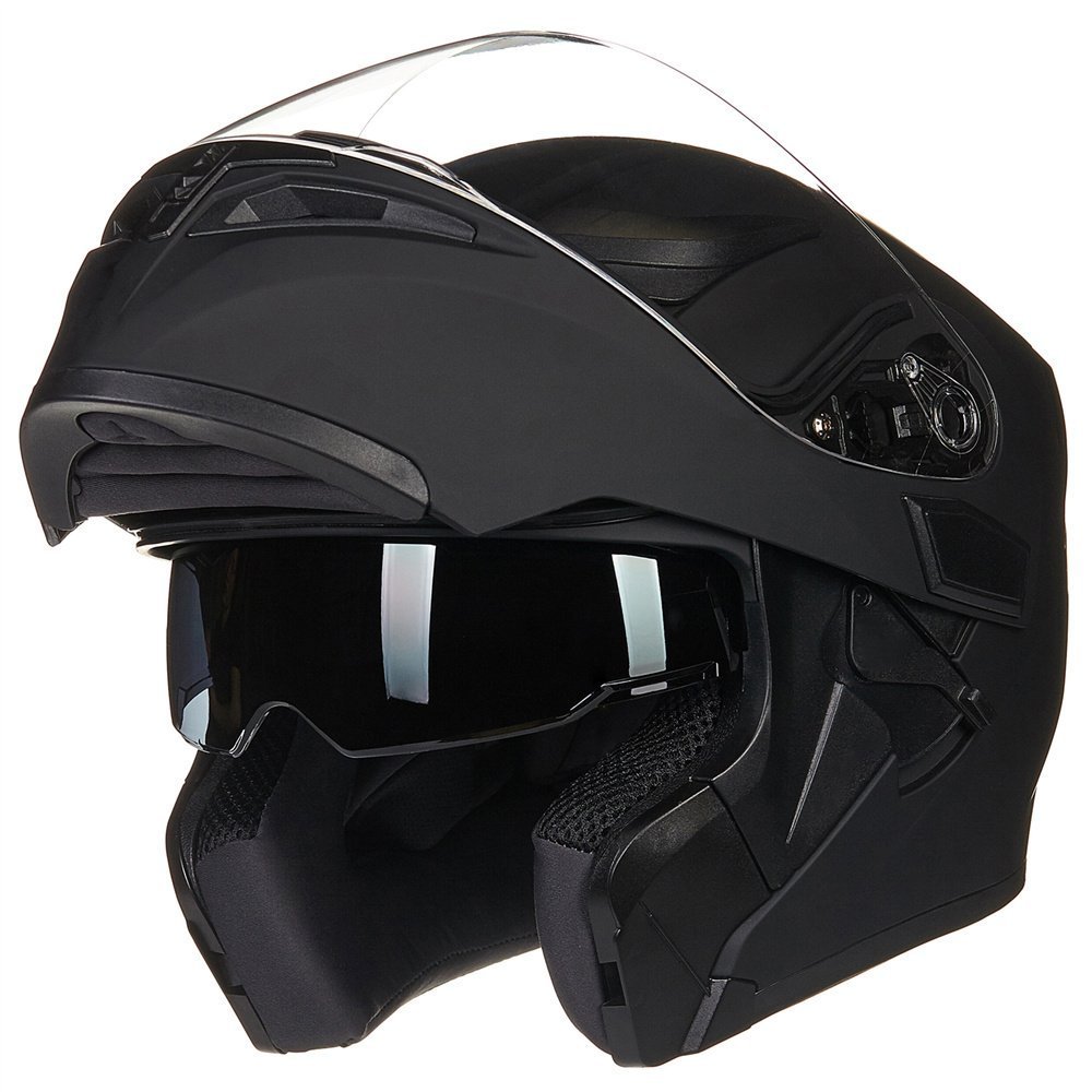 Foto 2 pulgar | Casco De Moto Ilm 902 De Doble Visera Abatible, Modular, Dot - Venta Internacional.