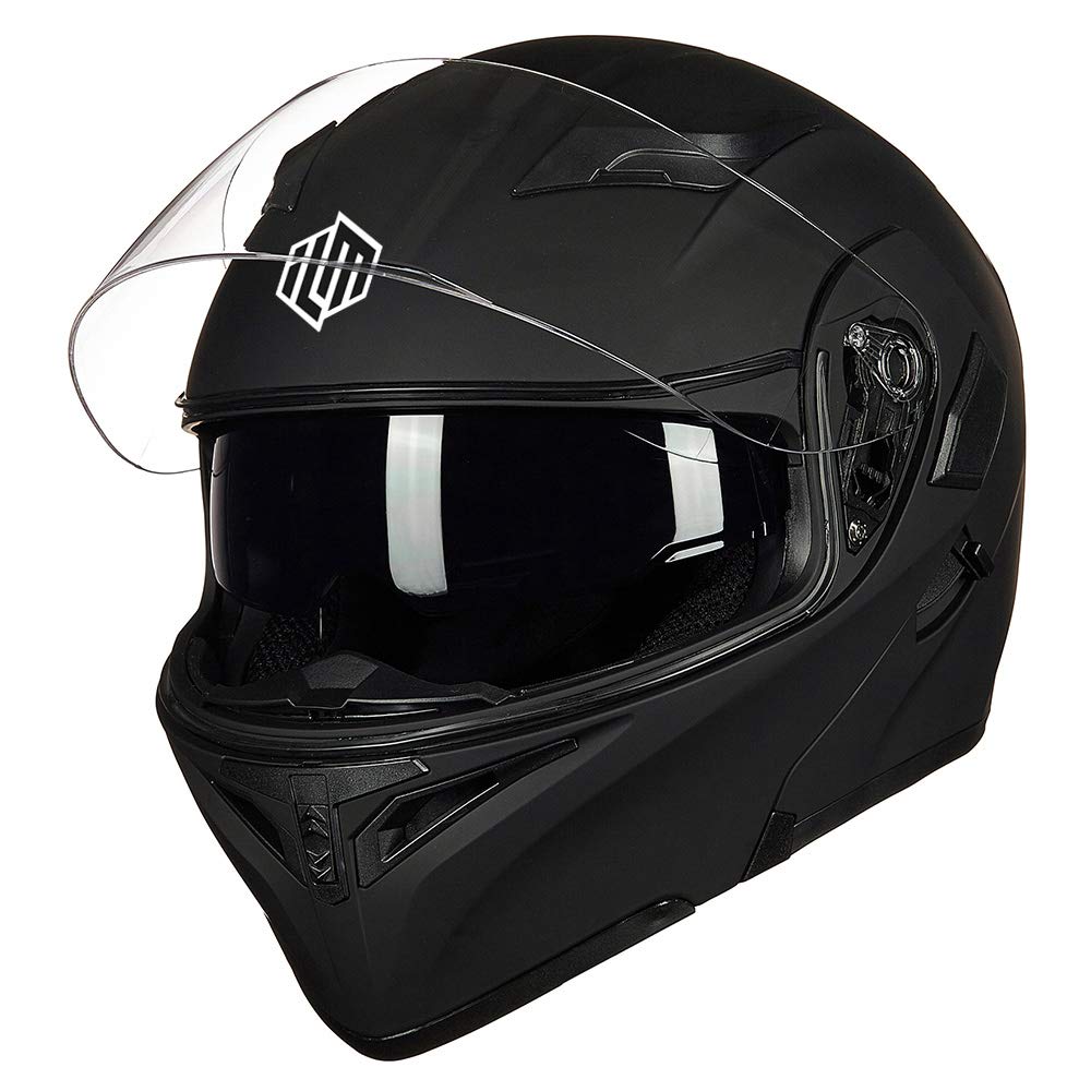 Foto 3 pulgar | Casco De Moto Ilm 902 De Doble Visera Abatible, Modular, Dot - Venta Internacional.