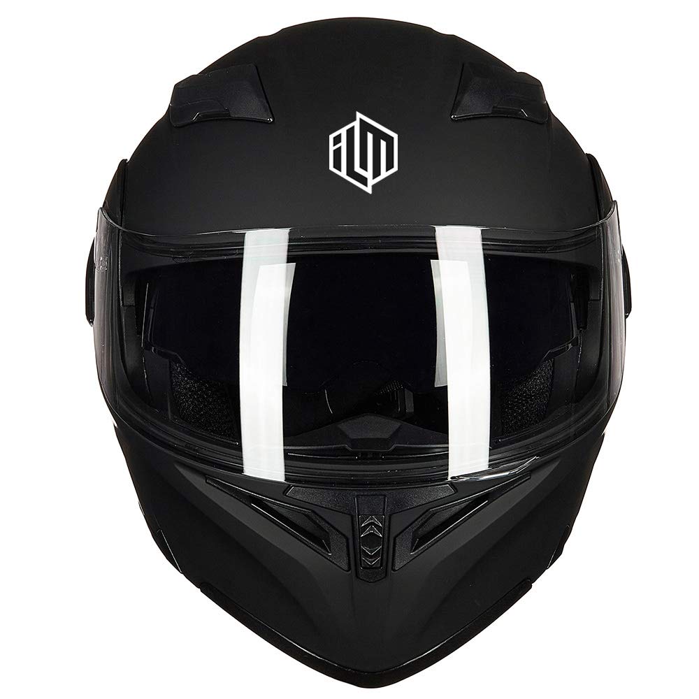 Foto 5 pulgar | Casco De Moto Ilm 902 De Doble Visera Abatible, Modular, Dot - Venta Internacional.