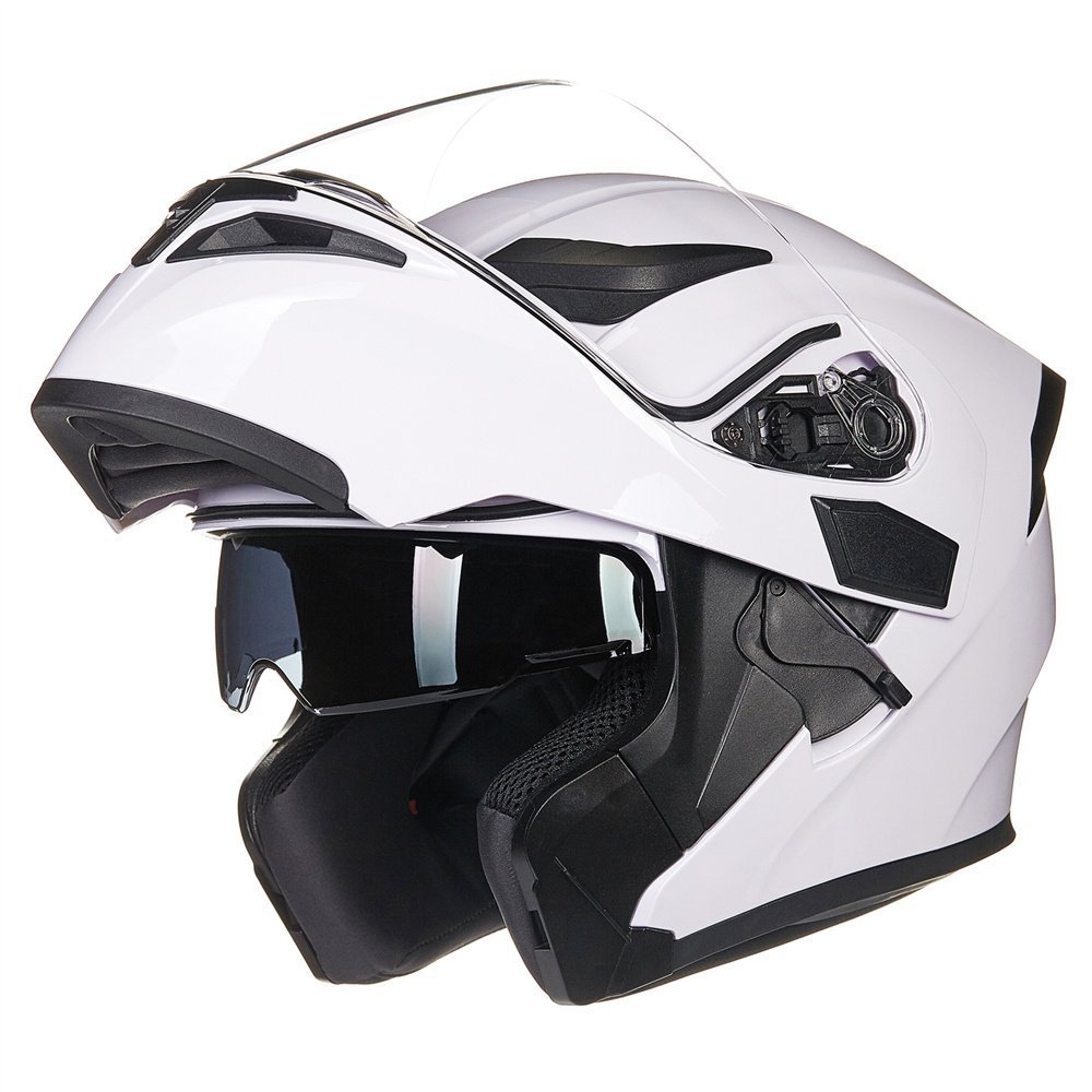 Foto 2 pulgar | Casco De Moto Ilm 902 De Doble Visera Abatible, Modular, Dot - Venta Internacional.