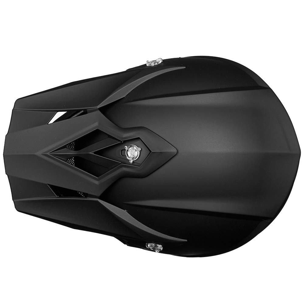 Foto 8 pulgar | Casco De Moto Ilm 128s Integral Aprobado Por El Dot, Negro - Venta Internacional.