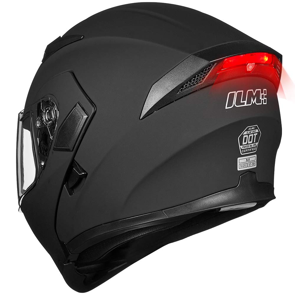 Foto 2 pulgar | Casco De Moto Ilm 902l, Modular, Plegable, Led Integral - Venta Internacional.