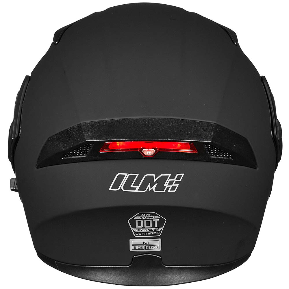 Foto 6 pulgar | Casco De Moto Ilm 902l, Modular, Plegable, Led Integral - Venta Internacional.